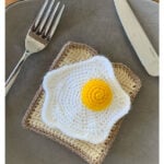 Fried Egg Free Crochet Pattern