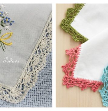 Handkerchief Edging Free Crochet Pattern