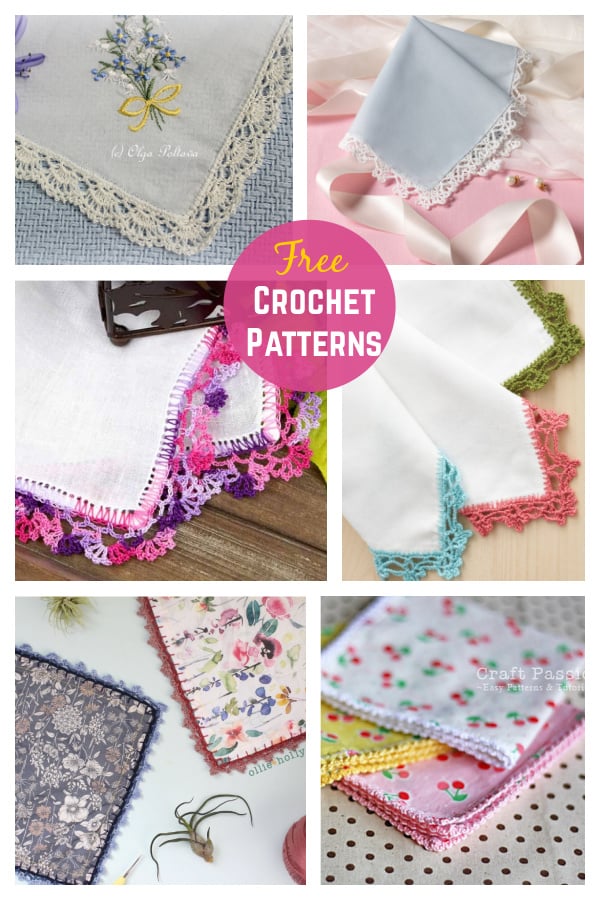 Handkerchief Edging Free Crochet Pattern 