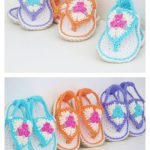 Happy Feet Sandals Free Crochet Pattern