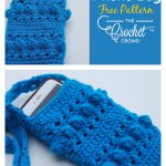 Hugs & Kisses Cell Phone Bag Free Crochet Pattern