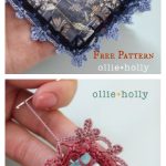 Lace Edging for Handkerchiefs Free Crochet Pattern