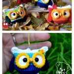 Little Owl Keychain Free Crochet Pattern