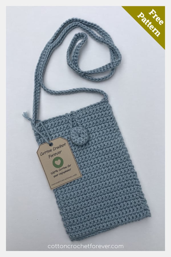 Mini Cross-Body Bag Free Crochet Pattern