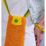 Mobile Phone Cross Bag Free Crochet Pattern