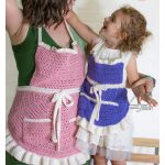 Mommy and Me Apron Free Crochet Pattern