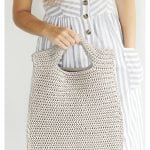 Neo Herringbone Bag Free Crochet Pattern and Video Tutorial