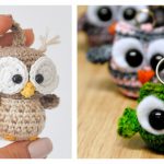 Owl Keychain Crochet Patterns