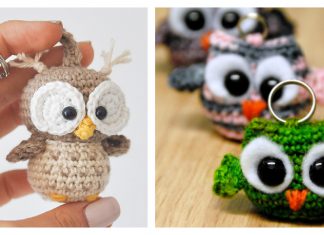 Owl Keychain Crochet Patterns