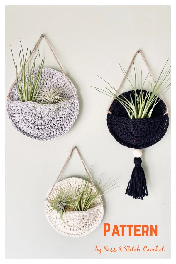 Plant Pocket Crochet Pattern