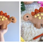 Stegosaurus Amigurumi Free Crochet Pattern