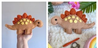 Stegosaurus Amigurumi Free Crochet Pattern