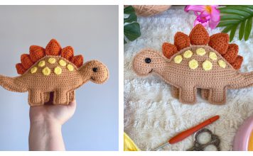 Stegosaurus Amigurumi Free Crochet Pattern