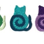 Swirly Cat Free Crochet Pattern