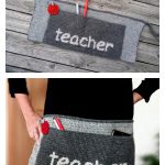 Teacher Apron Free Crochet Pattern