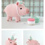 Birthday Piglet Amigurumi Free Crochet Pattern