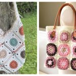 Granny Square Bag Free Crochet Pattern