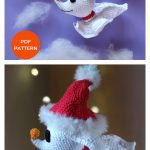 Halloween Ghost Dog Amigurumi Crochet Pattern