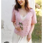 Hortense Wrap Cardigan Free Crochet Pattern