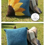 Sunflower Pillow Crochet Pattern