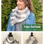 Waterfall Wrap Scarf Free Crochet Pattern