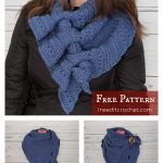 Winter Waves Scarf Free Crochet Pattern