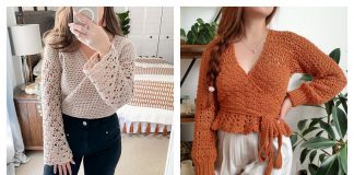 Wrap Cardigan Crochet Patterns