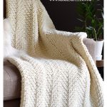 Alpenhaus Throw Blanket Free Crochet Pattern