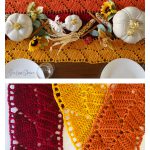 Autumn Leaves Decor Free Crochet Pattern