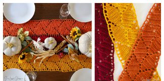 Autumn Leaves Decor Free Crochet Pattern