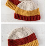 Candy Corn Hat Free Crochet Pattern