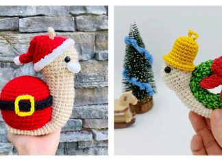 Christmas Snail Crochet Patterns
