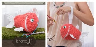 Fish Wristlet Yarn Holder Bag Free Crochet Pattern