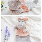 Hyppo Baby Security Blanket Crochet Pattern