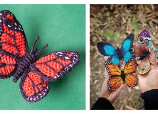 Monarch Butterfly Crochet Patterns
