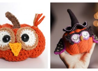 Pumpkin Owl Free Crochet Pattern