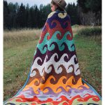 The Waves Blanket Free Crochet Pattern