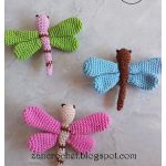 Amigurumi Dragonfly Free Crochet Pattern