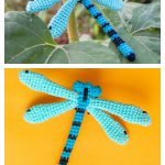 Amigurumi Dragonfly Free Crochet Pattern