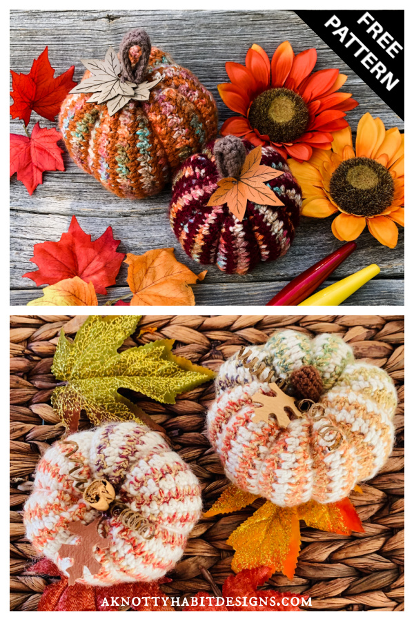 Autumn Harvest Pumpkin Free Crochet Pattern