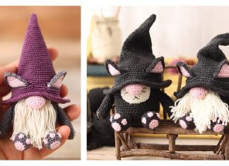 Cat Gnome Free Crochet Pattern