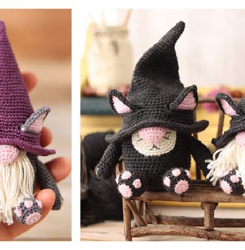 Cat Gnome Free Crochet Pattern