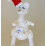 Christmas Kangaroo Free Crochet Pattern