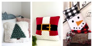 Christmas Pillow Crochet Patterns