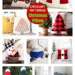 Christmas Pillow Crochet Patterns