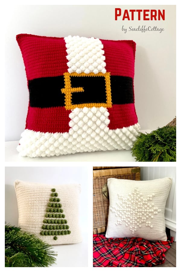 Christmas Pillow Crochet Patterns