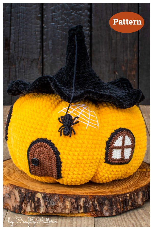 Halloween House of Witch Crochet Pattern