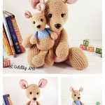 Kangaroo Amigurumi Crochet Pattern