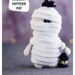 Little Mummy Amigurumi Crochet Pattern