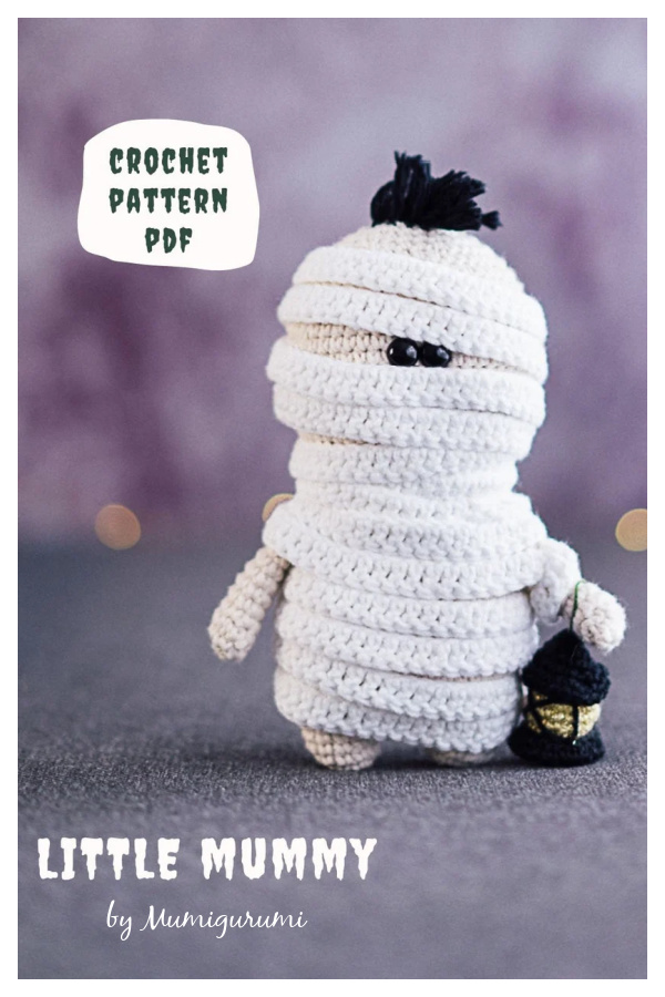 Little Mummy Amigurumi Crochet Pattern